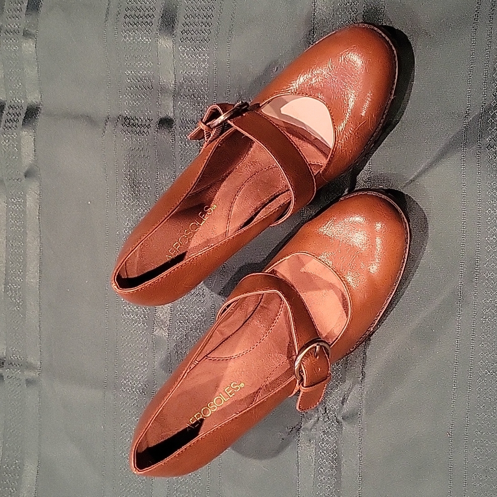 Aerosoles Brown Heel